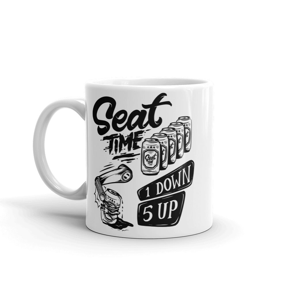 One Down, Five Up Coffee Mug | 11oz and 15oz