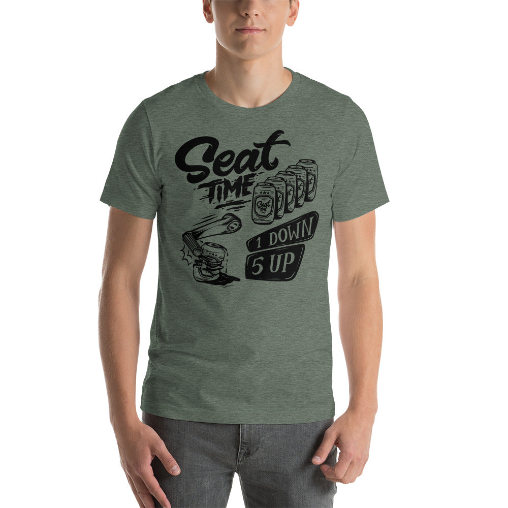 One Down, Five Up Shirt | Green Short Sleeve