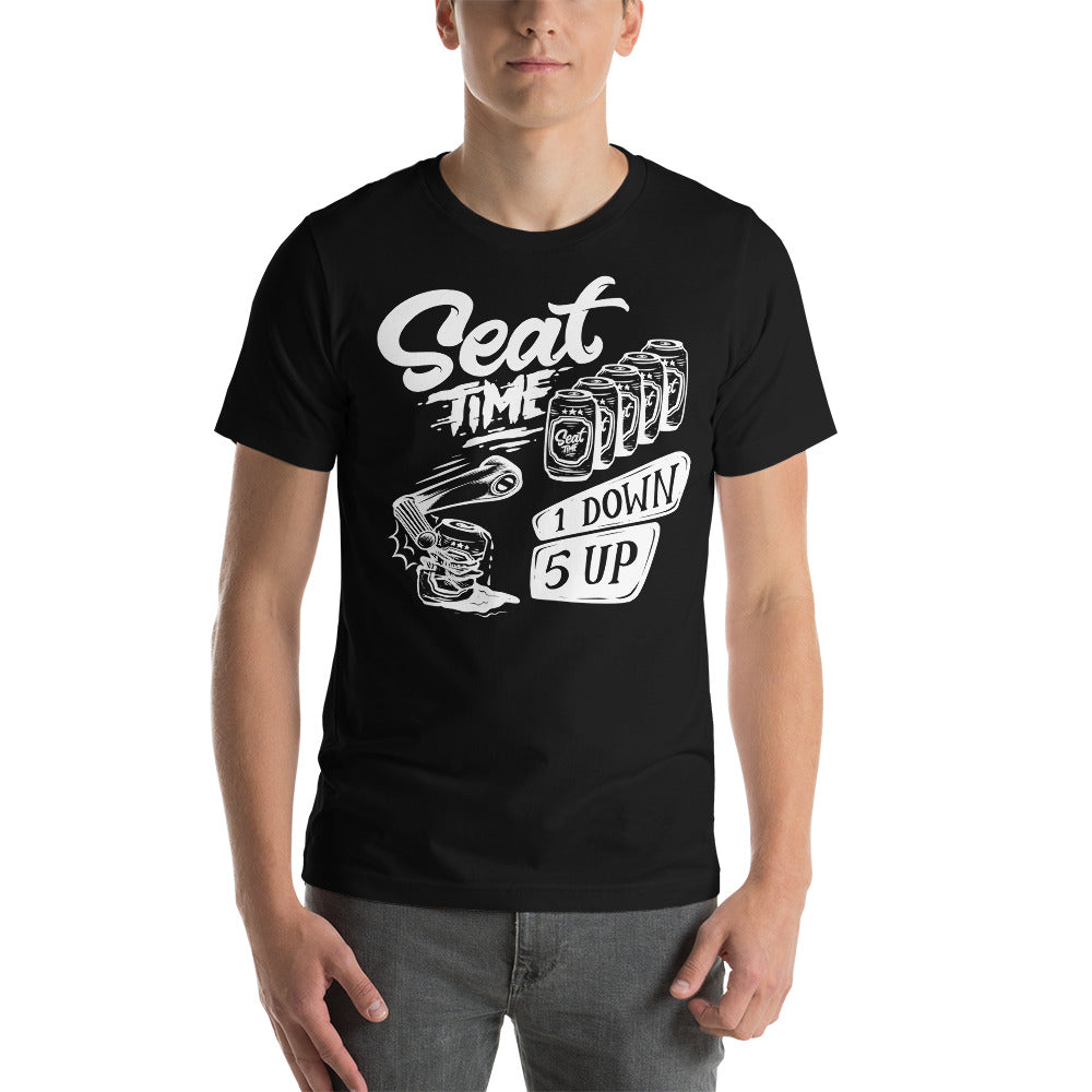 One Down, Five Up Short-Sleeve Unisex T-Shirt