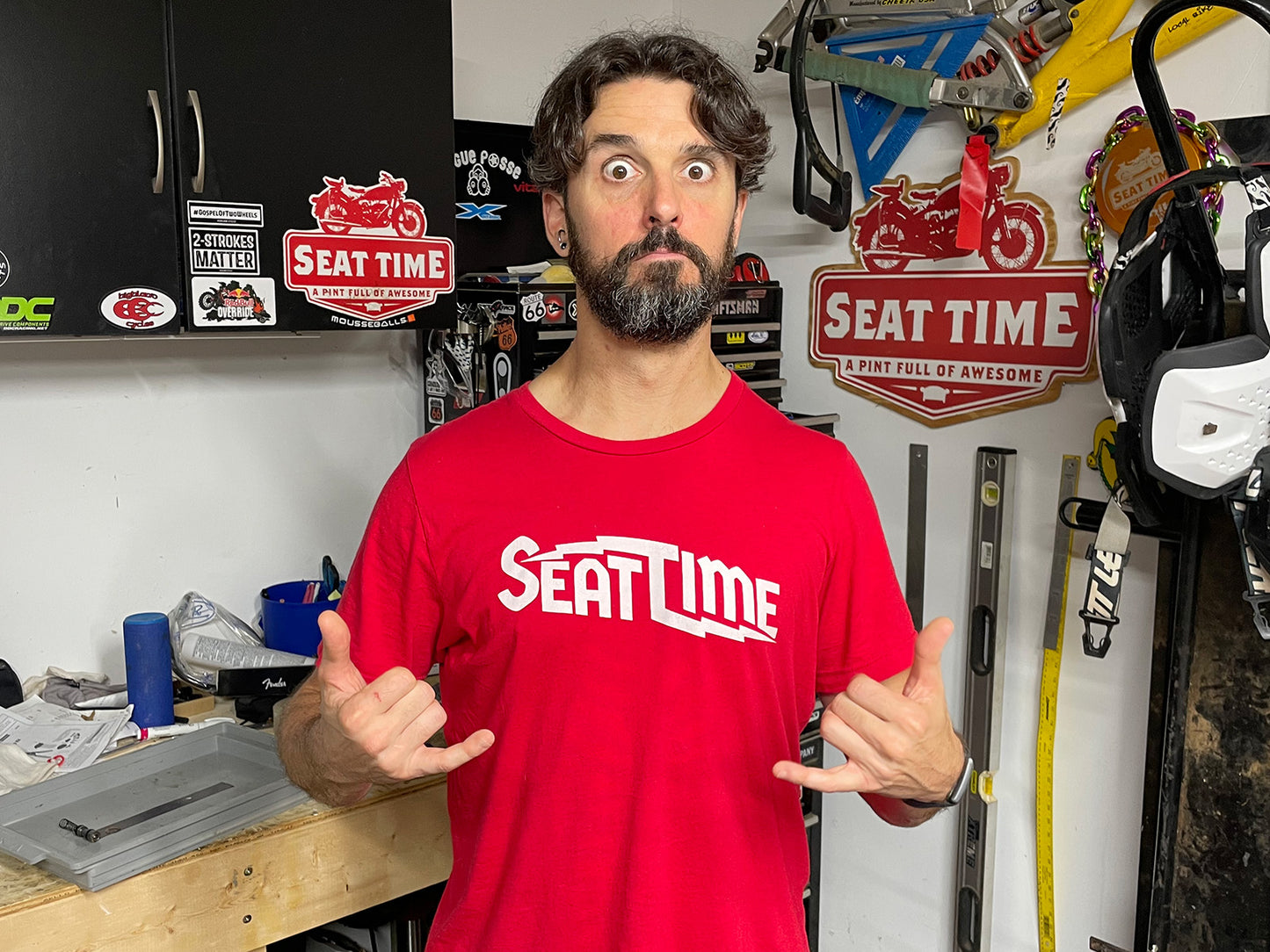 Seat Time STOKED Shirt