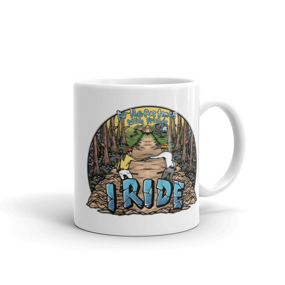 Fun Times with Friends Coffee Mugs | Why I Ride Project